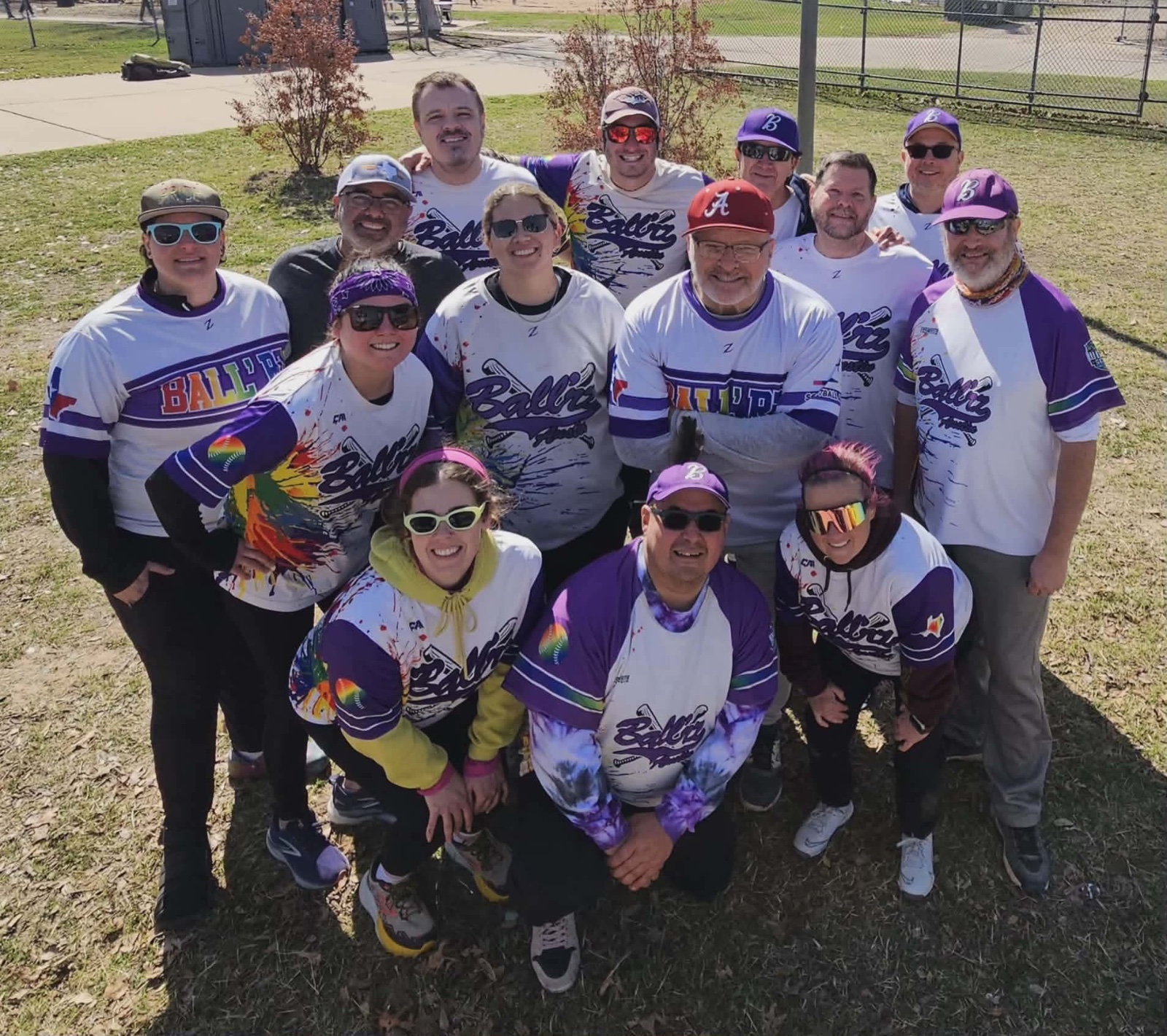 E Ball'rz team photo, Spring 2026 season